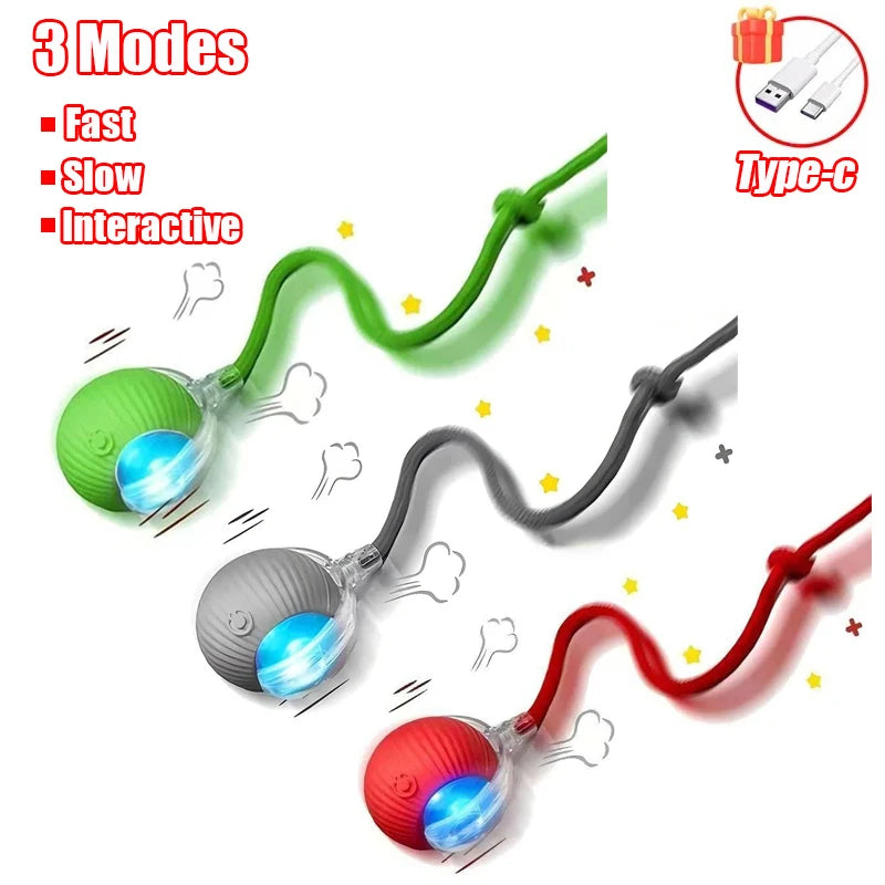 Juguete interactivo para gatos - Pelota inteligente que activa su instinto de caza