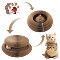 Rascador Plegable Interactivo para Gatos con Pelota