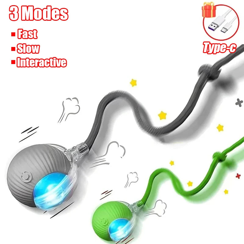 Juguete interactivo para gatos - Pelota inteligente que activa su instinto de caza