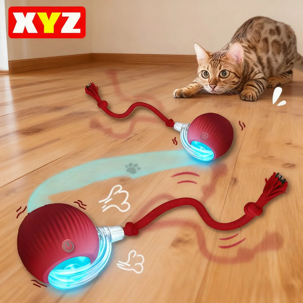 Juguete interactivo para gatos - Pelota inteligente que activa su instinto de caza