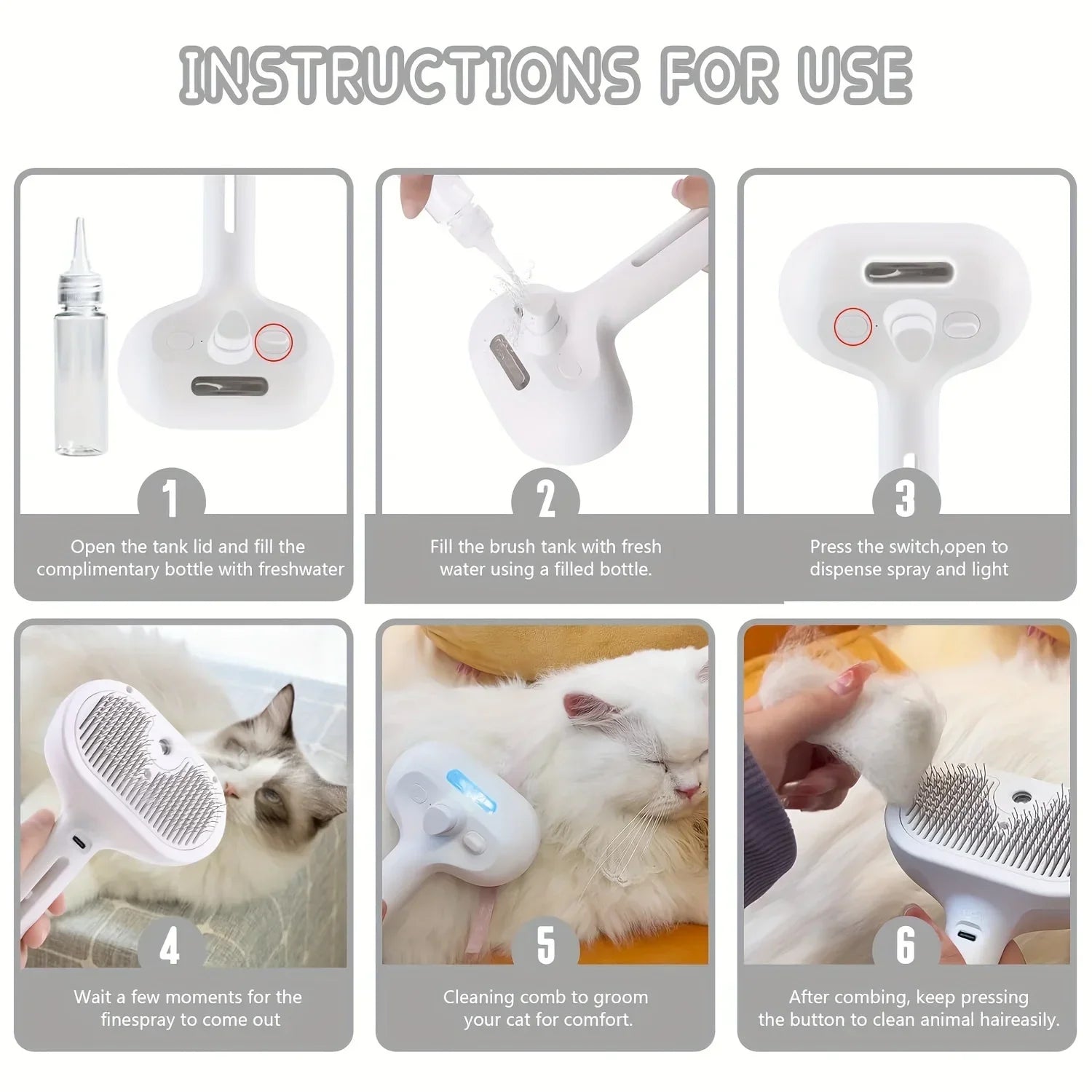Cepillo VaporCare Autolimpiante