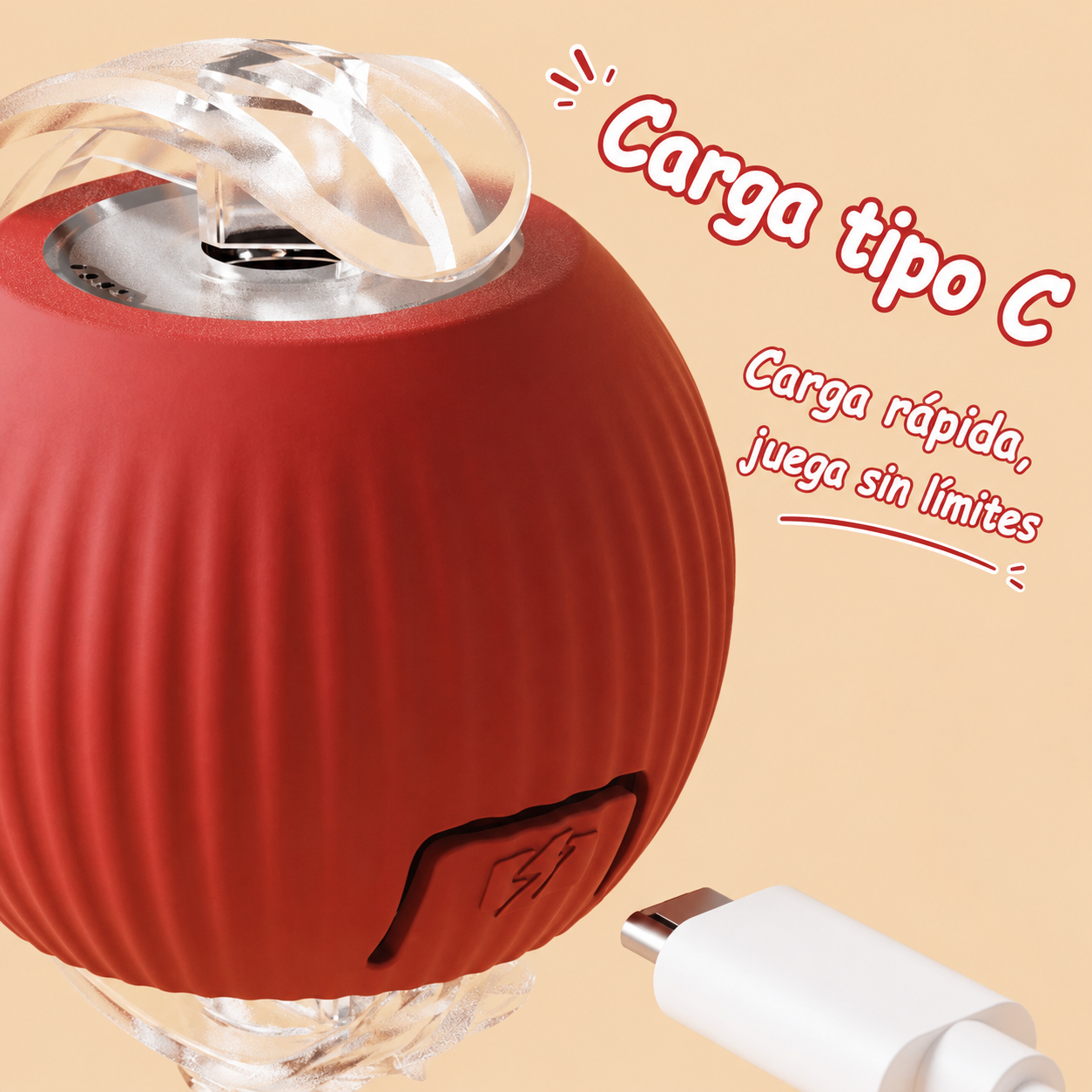 Juguete interactivo para gatos - Pelota inteligente que activa su instinto de caza