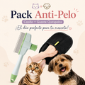 Pack Anti-Pelo — Cepillo + Guante Quitapelos para Gatos y Perros 🐱🐶